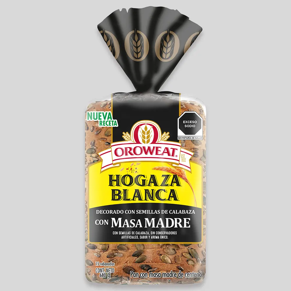 Pan Masa Madre 1p 680g