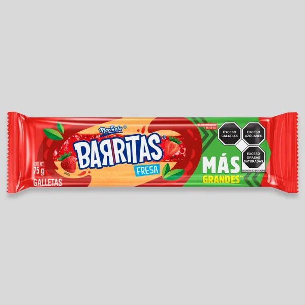 Barritas Fresa 2p 75g