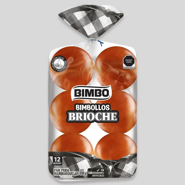 Bimbollos Brioche FS 12p 930g