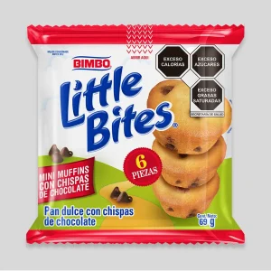 Little Bites Chispas Chocolate 8p 69g