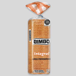 Pan Bimbo Integral 610g