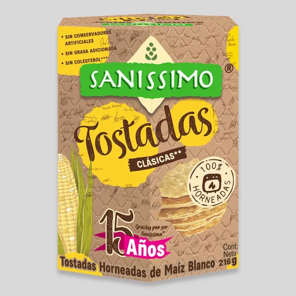 Tostada Clasica 1p 216g