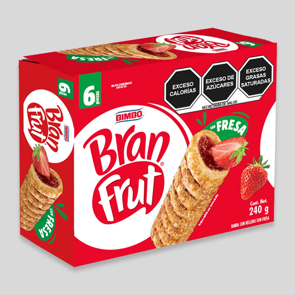 Bran Frut Fresa 6p 240g
