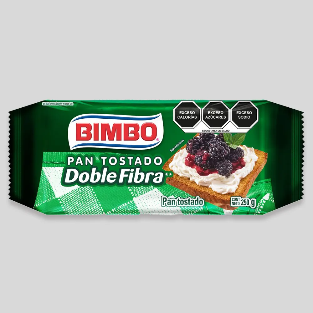Tostado Doble Fibra 1p 250g